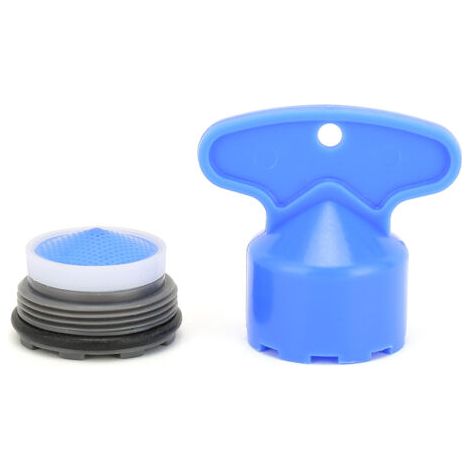 Accessoires pour robinet de cuisine et salle de bain : aérateur de bec intégré avec filtre et mousseur M21.5 (1/5)