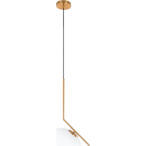 Italux Lámpara colgante blanca altura 70 cm diseño contemporáneo (1/3)