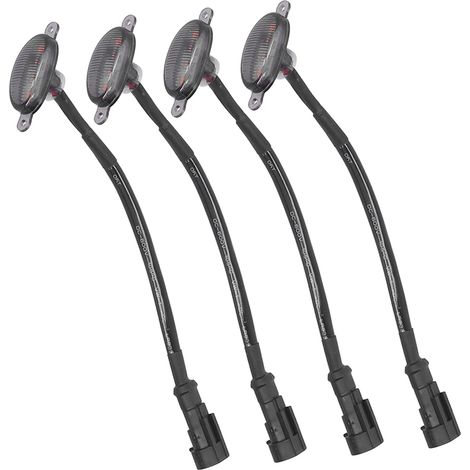 Feux de calandre LED ambre pour Raptor Style, universel pour voiture, pick-up, SUV et tout-terrain (1/5)