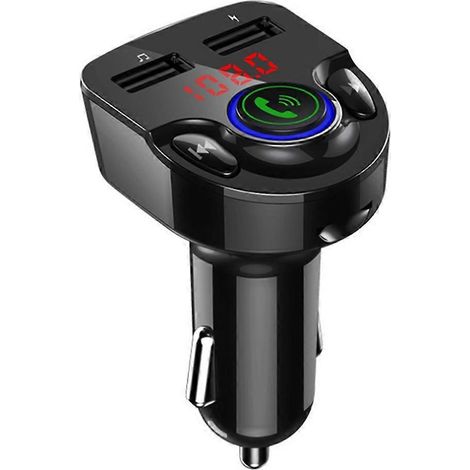 G32 12-24V Bluetooth FM Freisprecheinrichtung Speicherkarten-MP3-Player A2DP Autozubehör Schwarz