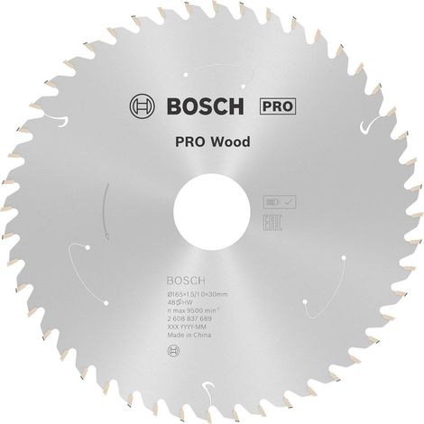 Lame de scie circulaire sans fil PRO Wood, 165 x 1,5 x 30 mm, T48 (1/5)