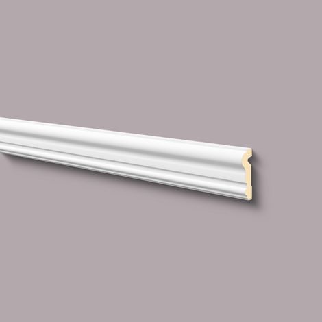 Telaio della porta NMC MA16 DOMOSTYL Noel Marquet modanatura per facciata contorno finestre profilo di facciata design moderno bianco 2 m