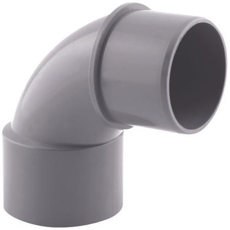 Somatherm – Coude PVC à 87° – Raccord mâle/femelle Ø40 mm – Normes NF pour évacuation eaux usées – Installation facile et étanche (1/3)