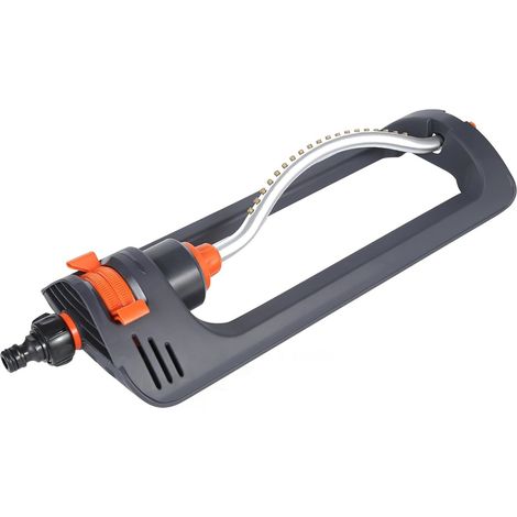 Arroseur automatique oscillant 19 trous, arrosage pelouse, fleurs, jardin, réservoirs d'eau (1/4)