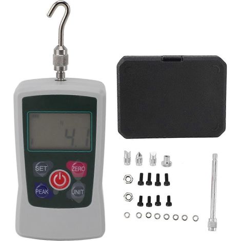 Digitales Kraftmessgerät mit hoher Genauigkeit, 30–300 N Druck- und Zugkraftprüfgerät mit integriertem Sensor (1/4)