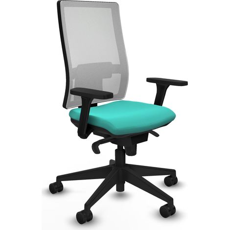 Sedia da ufficio piqueras y crespo Horna bianco rete comoda