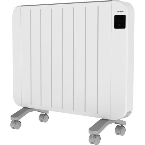 Radiateur Électrique Nepal 2000 10 éléments 2000W Installation Murale ou sur Pied Thermostat réglable Programmation 24/7 Écran LCD Silencieux Bouton arrêt Total (1/5)