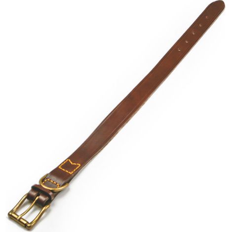 Utilia Pet COLLARE IN CUOIO EXTRA SFODERATO cm. 67x3,5 col. Assortiti