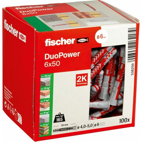 fischer DUOPOWER 6x50 LD 100 Stk