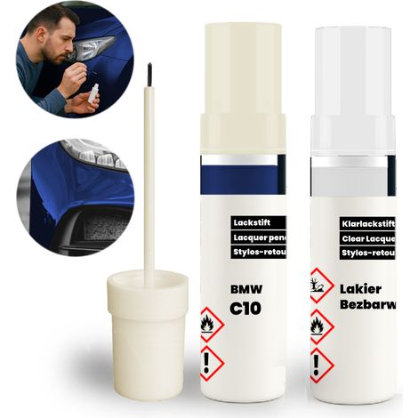 Kit 2 en 1 BMW C10 Azul Oscuro: Capa base + Capa transparente con pincel (1/5)