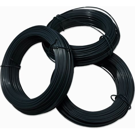 Filo plasticato antracite 3,1 mm 100 m