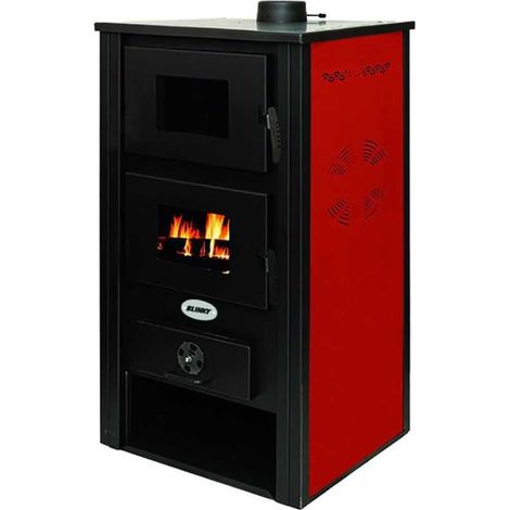 Stufa a legna con forno 575x460x1050 mm