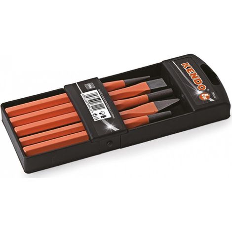 Set di scalpelli e chiodatrici, 5 pezzi - Kendo