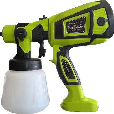 Farbspritzgerät, elektrische 700-W-HVLP-Farbspritzpistole mit 5 Düsen und 3 Modellen, 1400-ml-Farbspritzgeräte, leicht zu reinigende Farbspritzpistole für Möbel, Schränke, Zäune, Wände, Türen, Stühle