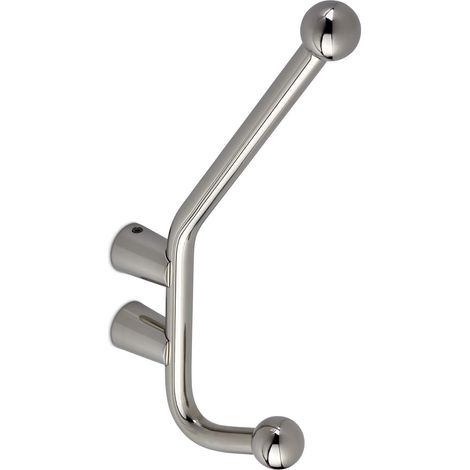 Garderobenhaken ZIA Edelstahl Ø 10 mm BA 32 mm groß - Edelstahl poliert (1/3)
