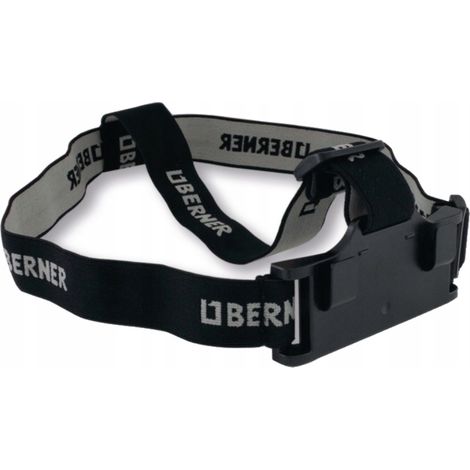 BERNER 2-in-1 Taschenlampen-Stirnband