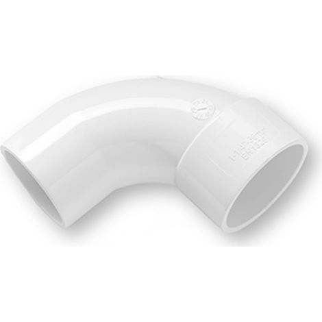 Primaplumb 32mm 90 Deg Spigot Bends - Durable White Plastic