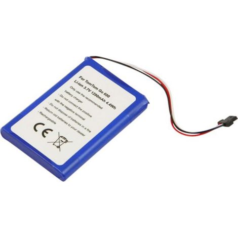 Batterie - AVIZAR - TomTom Go 600 / Start 62 - Li-ion 3.7V - 1200mAh - Compatible GPS