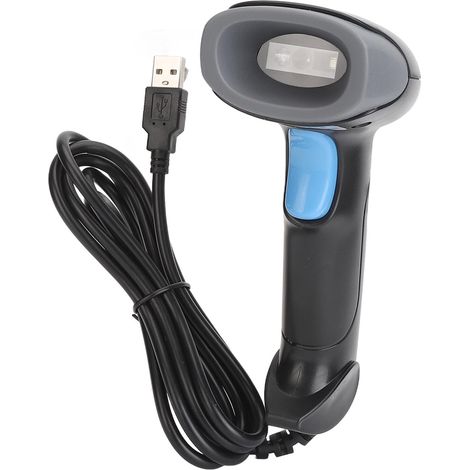 Kabelgebundener Hand-Barcodescanner, 1D/2D-Barcodeleser für Supermärkte und Expresslogistik (1/5)