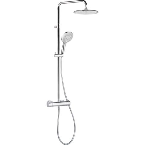 Kludi Freshline - Conjunto de ducha Dual Shower System, 25 cm, cromo 6709205-00