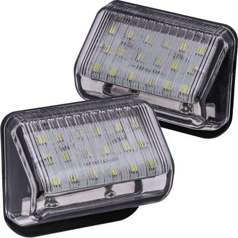 KIT LUCI TARGA A LED COMPATIBILE CON MAZDA 6 GG GY CX5 KE CX7 ER, VETRO TRASPARENTE (1/3)