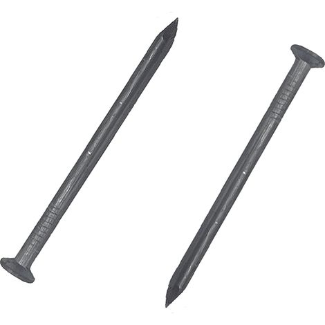 Pointes tête plate acier 6.50 X 180 mm - BTE 5 Kg (1/2)
