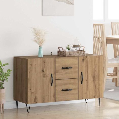 Sideboard Artisan Oak 100 x 36 x 60 cm Engineered Wood vidaXL (1/5)