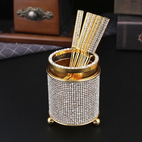 Coffret de rangement pour cuillères à café (cuillère plate en forme de diamant)