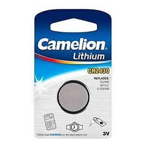 Camelion  CR2430  Iones de litio  1 unidad  CR2430-BP1 (1/2)
