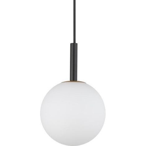 Sigma Gama Pendelleuchte Schwarz und Weiß 14 cm