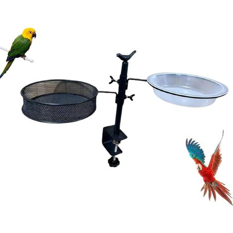 auf Brückenschiene Vogelfutterstation mit Klemme für Korpus (1/5)