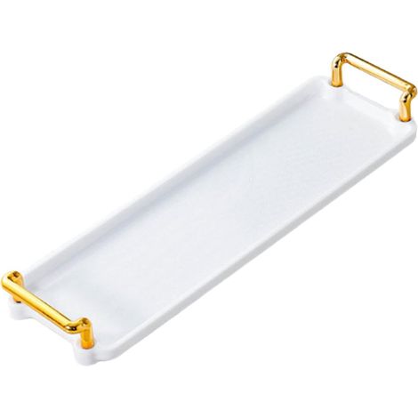 Kitchen Serving Tray With Raised Edge Rectangle Ensuring Secure (1/5)