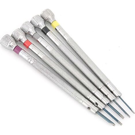Ensemble de 5 outils multifonctions pour montres, tournevis et réparations de téléphones, accessoires pour la maison