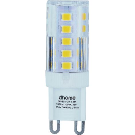LED-Kapselamppe G9 3000K 350lm - 3,5 Watt - Dhome
