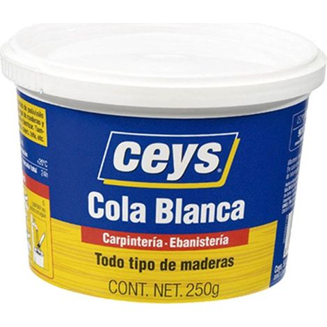 Colla per legno bianca flacone 250gr 501702 ceys