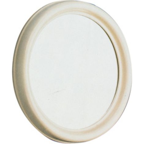 SPECCHIO DA BAGNO TONDO BIANCO diametro CM.50 "EUROPA" ART.332 (1/3)