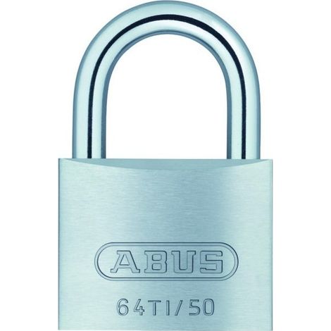 Candado Abus Titalium 64TI aluminio gris 50 mm