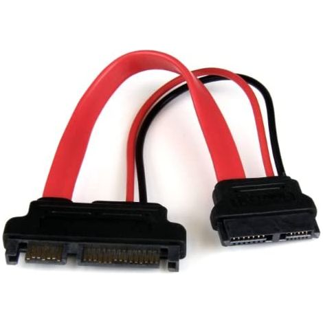Startech SLSATAADAP6 cable slimline SATA rojo 15 cm (1/4)
