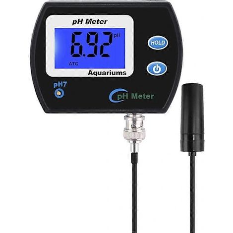 Moniteur de pH en ligne pour aquariums, conçu pour la vérification régulière de l'acidité des échantillons liquides à usage domestique.-AquaForge (1/4)