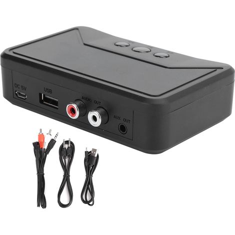 Récepteur Bluetooth 5.0 avec Connexion 3.5mm Jack, USB et RCA pour Audio Stéréo