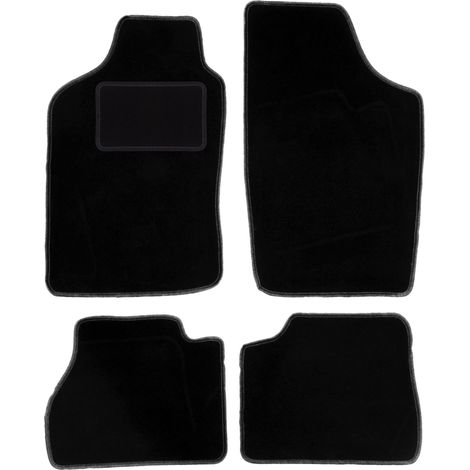 Tapis en velours noir pour : Nissan Micra K10 à hayon (1983-1991) (1/5)