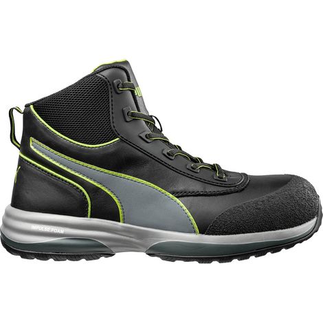 Calzado de trabajo alto Puma Rapid Green Mid S3 ESD HRO SRC - 46 (EU)
