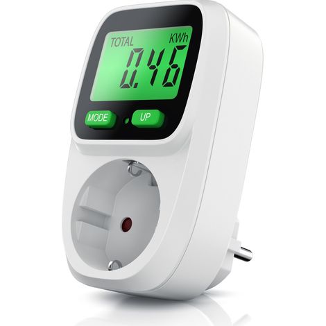 BEARWARE - Energiekostenmessgerät Stromkostenmessgerät Stromverbrauchszähler - Standby Verbrauchsmessung ab 0,2W - effektive Kostenüberwachung - 3680W (1/5)