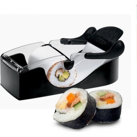 Sushi Roll Machine DIY Japanese Bento Vegetables Meat Sushi Rolling Tool Kitchen Gadget Accessories (1/5)