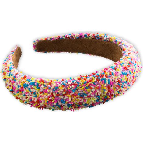 Headband Enfant - Bandeau Élastique Pailleté Sans Colle - Pour Filles 3 à 10 Ans - Idéal École Fête Anniversaire Cadeau - Lot de 3 (1/5)