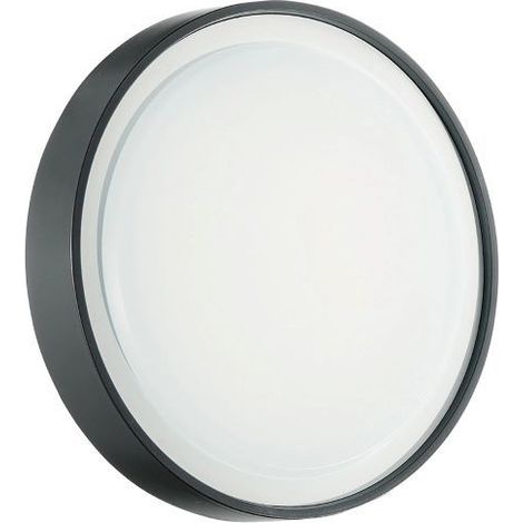 PLAFONIERA DA SOFFITTO/PARETE PER ESTERNO LED 15W 4000K 1500LM ANTRACITE AIDI (1/2)