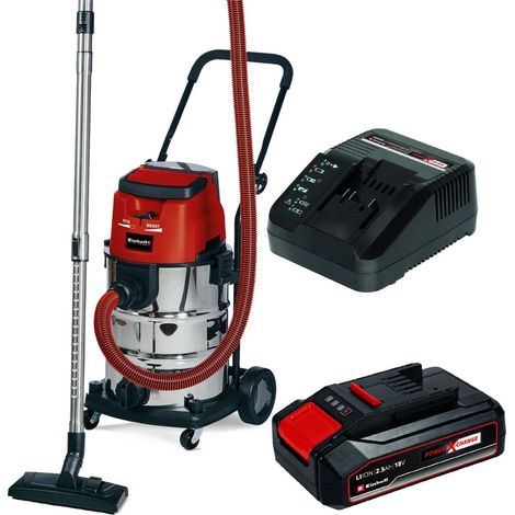 Einhell 18v Power X-Change Cordless Wet And Dry Vacuum Cleaner TE-VC + 2.5AH Kit (1/5)