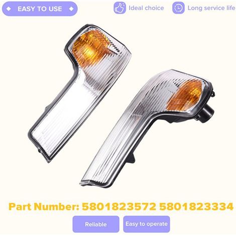 One pair of 5801823572 and 5801823334 are suitable for 15-20 Iveco Daily traffic lights. (1/4)