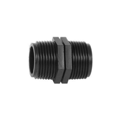 50 x RACCORDO POLIPROP NIPPLO 11/4 X 11/4