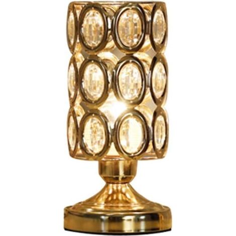 Lampe de Table LED Cristal Lumière Douce Économie Énergie Protection Yeux (1/4)